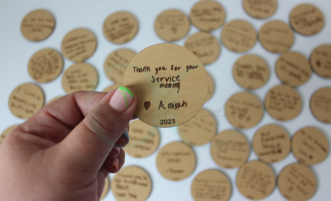 Handwritten Magnet Love Notes