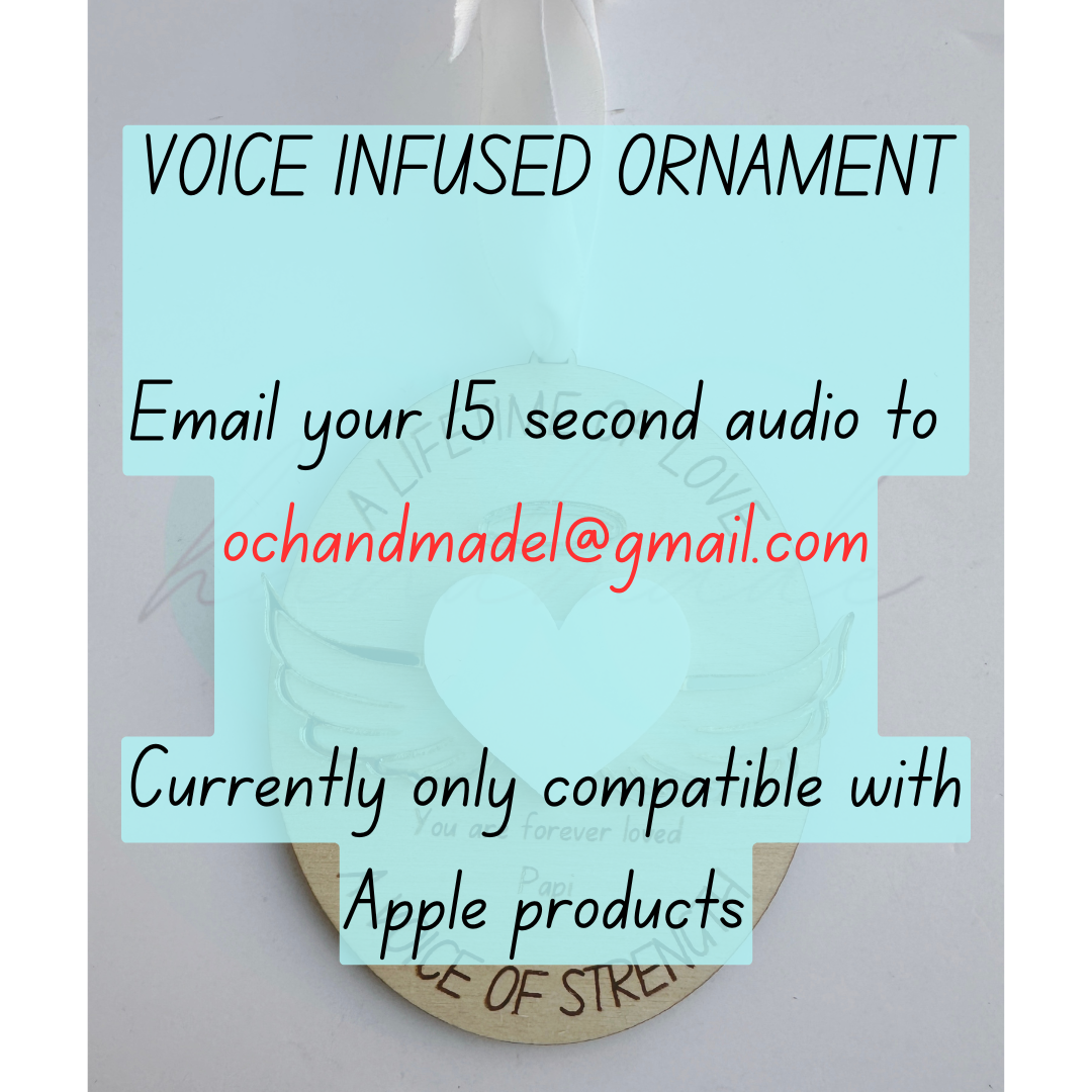 Voice of Heaven • AUDIO INCLUDED Ornament