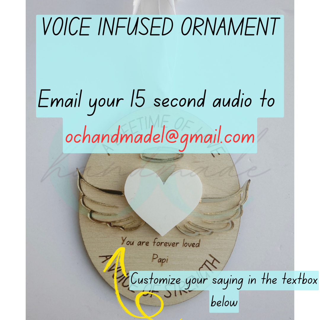 Voice of Heaven • AUDIO INCLUDED Ornament