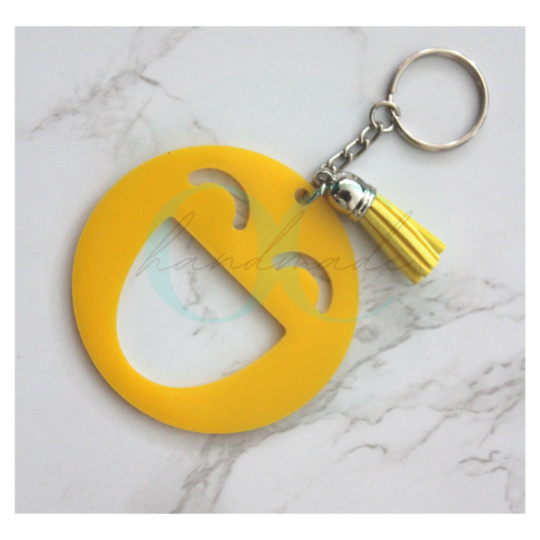 Have A Good Day Smiley Face Acrylic Keychain Smiley Face 