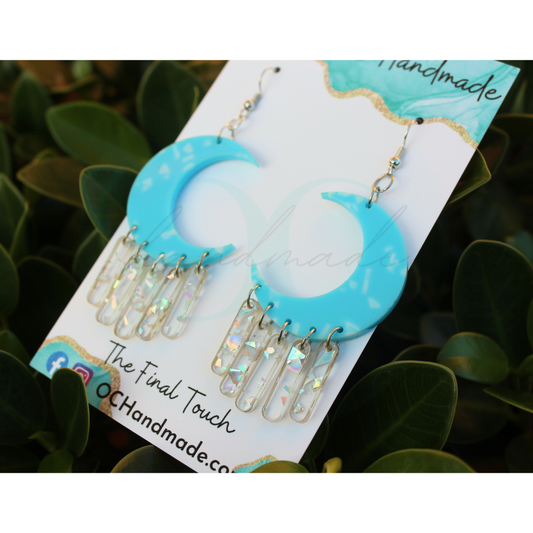 LIMITED EDITION: Radiant Moon • Dangle Earrings