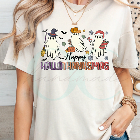 HalloThanksMas • Seasonal Shirt