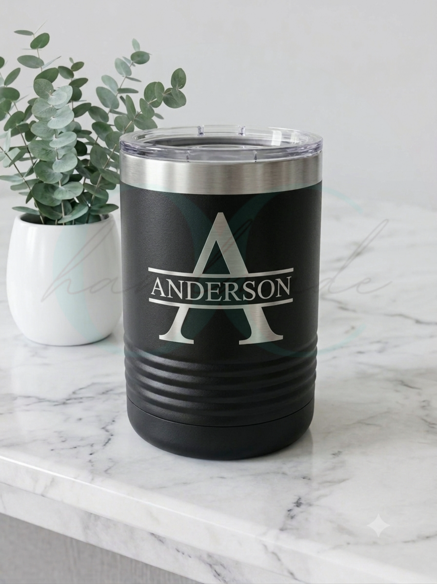 10oz Monogram Stainless Personalized Cup