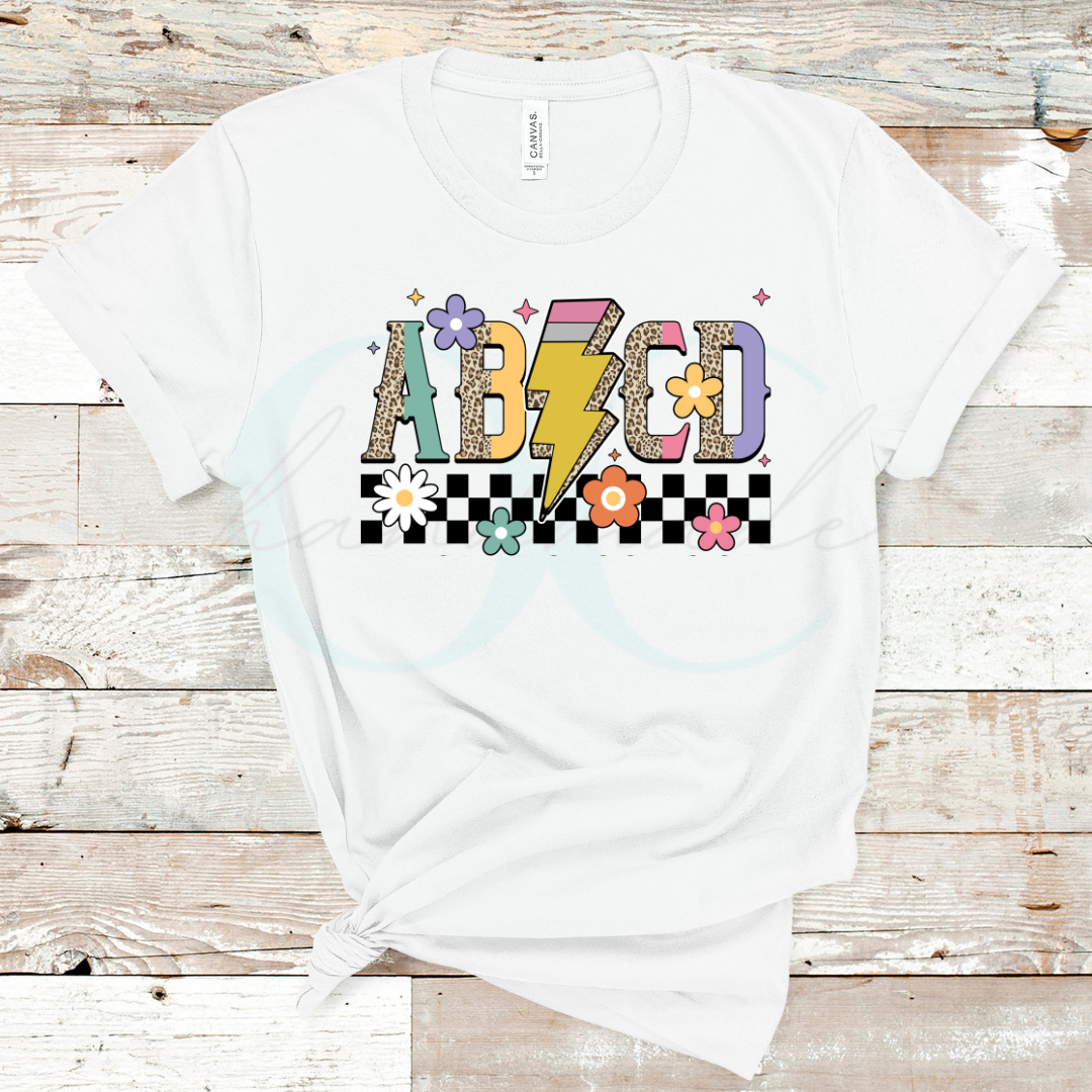 ABCD Teacher Tee