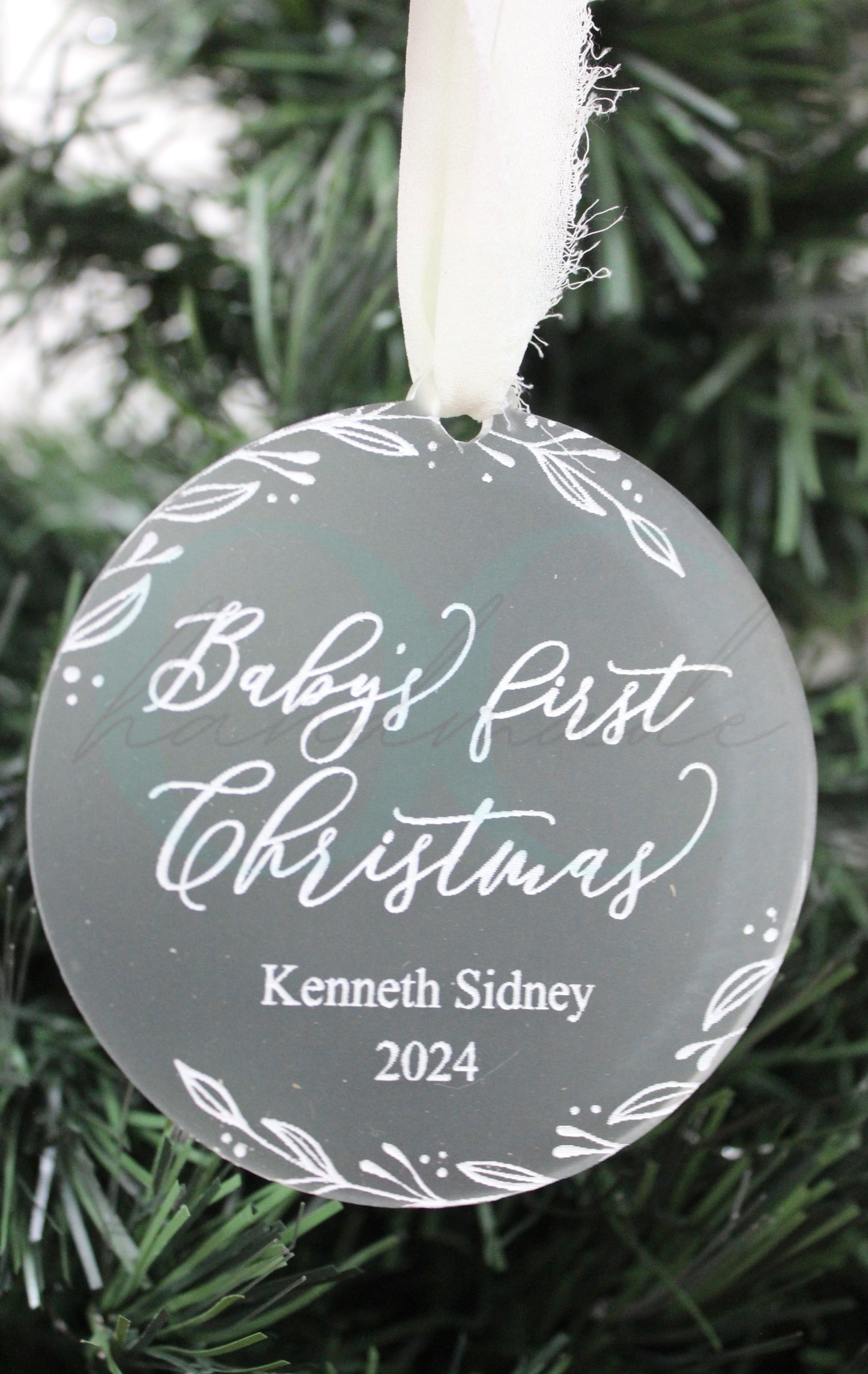 Baby's First Christmas Ornament