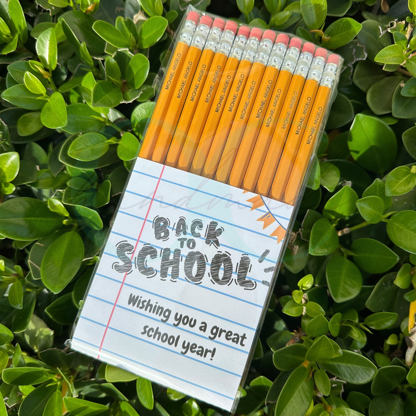 Personalized Pencil Set - 12 pack