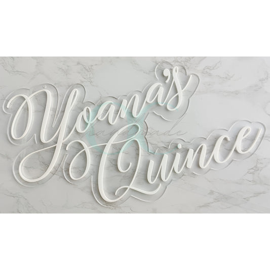 Personalized Hanging Quince Sign