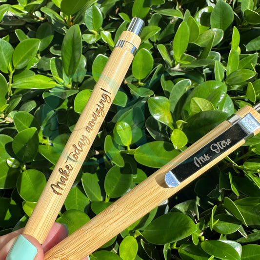 Make Today Amazing • Personalized Pens